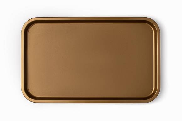 Поднос прямоугольный 52,5x32,5см золотой поверхность шагрень (508) MGprof 1737 Поднос прямоугольный 52,5x32,5см золотой поверхность шагрень (508) MGprof 1737