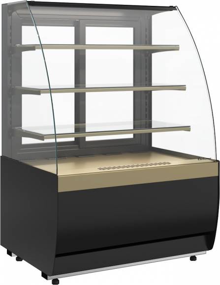 Витрина холодильная Carboma Flandria 2 K70 VM 1,3-1 LIGHT (версия 2.0) (9005-0109)