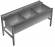 ВМ3 Ванна моечная 3-секционная 1600*730*850мм гл. 300, углубление, зацеп (слева/справа)