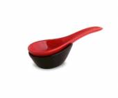 Ложка с подставкой Киото Блэк энд Рэд 23692AB/PT215  43881 /6/