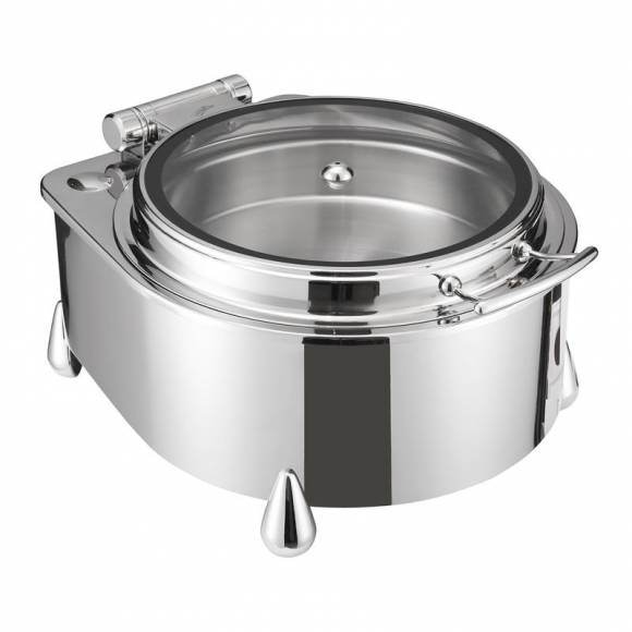 Мармит круглый со стеклянной крышкой 6,5л, 41x46x22см,Maco Jade JD/0/0/6.5/DP