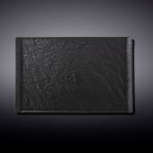 Блюдо прямоугольное 195х145мм Wilmax WL-661108/A черное /3/36/ Блюдо прямоугольное 195х145мм Wilmax WL-661108/A черное /3/36/