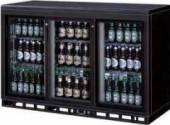 Витрина холодильная настольная 3-ярусная 335л для бутылок Koreco SC315SD 9012
