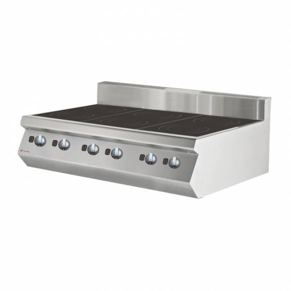 Плита индукционная 6-конфорочная Tatra TIR.127