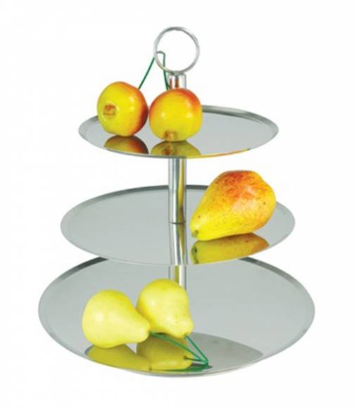 Подставка для торта 3-ярусная 340х360мм Eksi CKST10 нерж. Подставка для торта 3-ярусная 340х360мм Eksi CKST10 нерж.