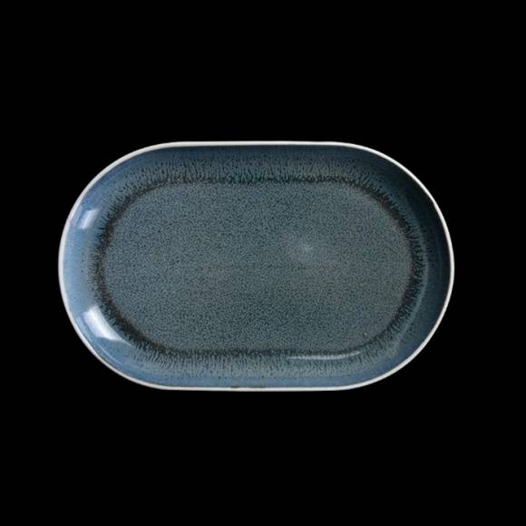 Блюдо прямоугольное 250х158 мм Corone Oceano голубой 10789oc