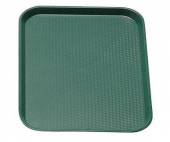 Поднос прямоугольный 45х35см Fast Food темно-зеленый 119 Cambro 1418FF 119