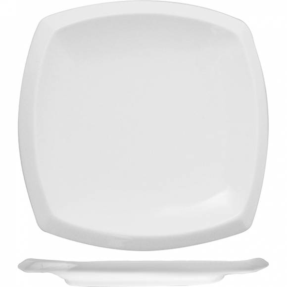 Тарелка квадратная H=35 L=190 B=190мм «Кунстверк» A5800 /1/36/