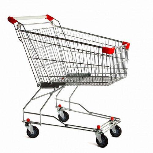 Тележка покупательская EKSI STA060-XX 60 л, ZN, RD Тележка покупательская EKSI STA060-XX 60 л, ZN, RD