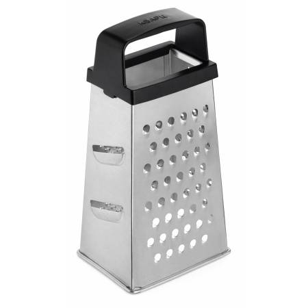 Терка 4-х гранная 220 мм белая жесть с пластик. ручкой 54736