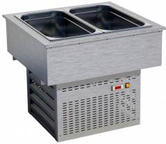 Ванна охлаждаемая встраиваемая для 2хGN Gastrolux ВОВ-076/GN