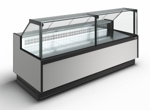 Витрина универсальная Полюс Bavaria 4 GC110 VV 2,0-1 (с боковинами, динамика) (версия 2.0) 9006-9005