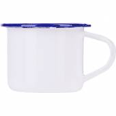 Соусник Кружка 75 мл с ручкой металл белая эмаль ProHotel 201/5 03141603 Соусник Кружка 75 мл с ручкой металл белая эмаль ProHotel 201/5 03141603