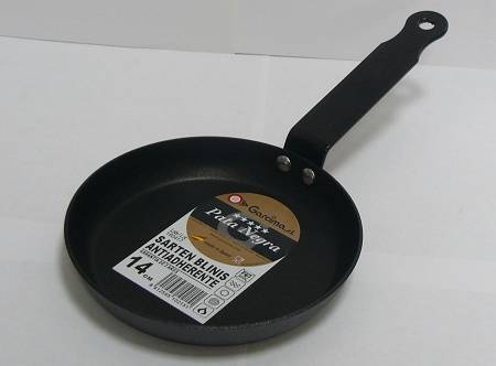 Сковорода сартен 140мм для блинов Garcima нерж., антипригарное покрытие 10215 Сковорода сартен 140мм для блинов Garcima нерж., антипригарное покрытие 10215