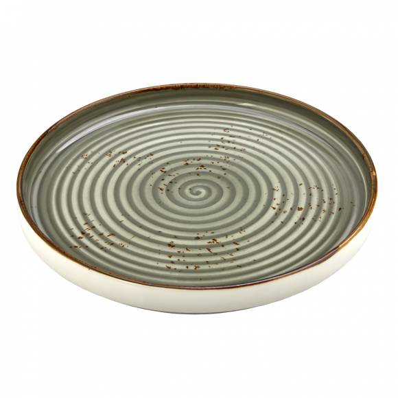 Тарелка мелкая с бортом 270мм фарфор Supreme By Bone HL-SP-27-RD /6/ Тарелка мелкая с бортом 270мм фарфор Supreme By Bone HL-SP-27-RD /6/