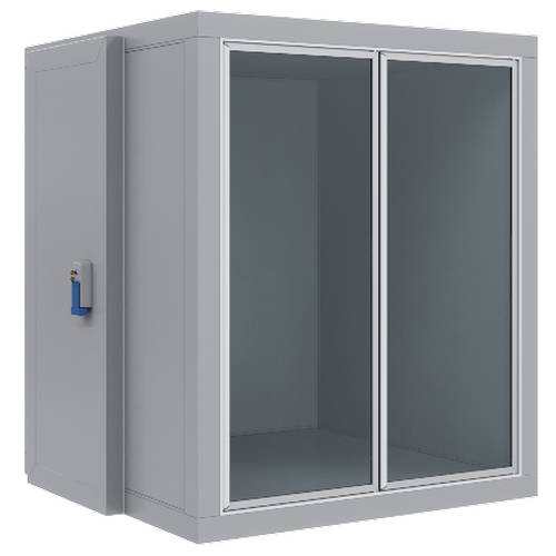 Камера морозильная со стеклянным фронтом Polair КХН-3,92 СФ 1800х1400х2240 две двери Х7L