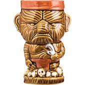 Стакан для коктейля 450мл Tiki Mornsun керамика MZJ0051 коричневый Стакан для коктейля 450мл Tiki Mornsun керамика MZJ0051 коричневый