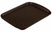 Поднос прямоугольный 425х320мм Рестола (коричневый)  422108014  8014