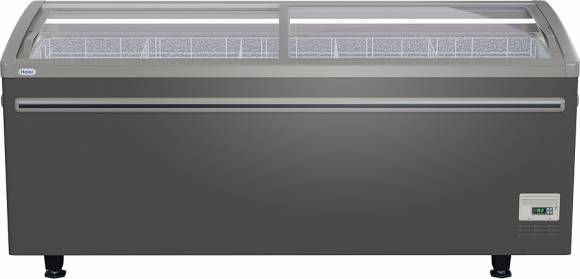 Ларь-бонета Haier GTS1850GB серый, корзины