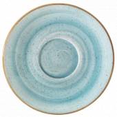 Блюдце кофейное 12см фарфор Gourmet Aura Aqua Bonna AAQGRM02KT b