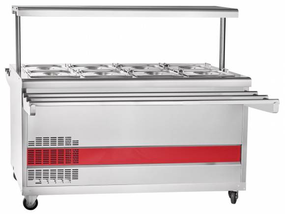 Прилавок холодильный Абат Передвижная линия ПВВ(Н)-70ПМ-01-НШ (8хGN1/2-150) Прилавок холодильный Абат Передвижная линия ПВВ(Н)-70ПМ-01-НШ (8хGN1/2-150)