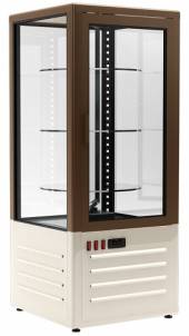 Витрина холодильная кондитерская Carboma D4 VM 120-2 (R120Cвр) (1015-0102 (бежево-коричневый)) Витрина холодильная кондитерская Carboma D4 VM 120-2 (R120Cвр) (1015-0102 (бежево-коричневый))