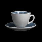 Чайная пара 200 мл Corone Oceano голубой 4613/4615oc Чайная пара 200 мл Corone Oceano голубой 4613/4615oc