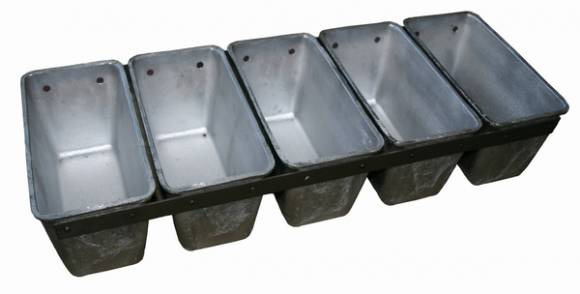 Форма для хлеба Спика 5Л 7 скрепленная 5 секций