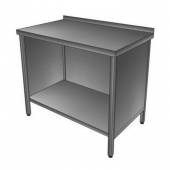 Стол производственный с бортом, полкой 1300*700*850, зашивка сзади и по бокам Стол производственный с бортом, полкой 1300*700*850, зашивка сзади и по бокам