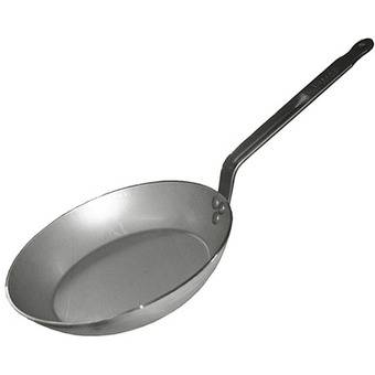 Сковорода 200мм нерж. индукция De Buyer "Carbone Steel" 5110.20 30695