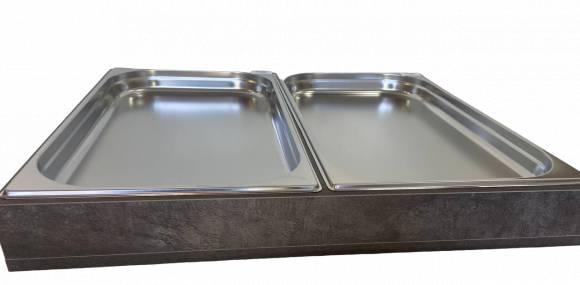 Диспенсер для гастроемкости серия RD1 материал ЛДСП GN1/1-2 (цемент темный)