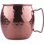 Кружка для коктейля 540мл Московский мул ProHotel сталь+медь чеканная D=85,H=97мм MMSCH20 Кружка для коктейля 540мл Московский мул ProHotel сталь+медь чеканная D=85,H=97мм MMSCH20