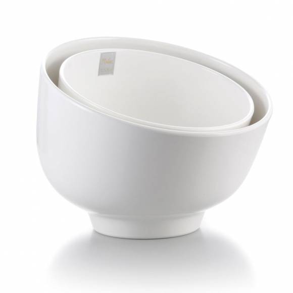 Салатник меламиновый белый 3.5 л d=25 см h=20см P.L. J134531-GC