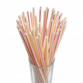Трубочка для коктейля 0,5х24см полосатая с гофрой 250шт/уп  