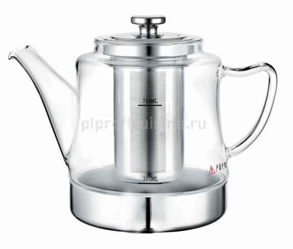 Чайник стеклянный с металлич. ситом 1800мл "Termo-Elite" P.L. 8604 (81200555) /12/ Чайник стеклянный с металлич. ситом 1800мл "Termo-Elite" P.L. 8604 (81200555) /12/