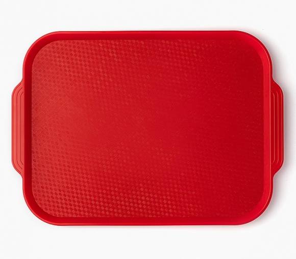 Поднос прямоугольный 45x34,5см красный (малиновый) поверхность классик MGprof 1730 Поднос прямоугольный 45x34,5см красный (малиновый) поверхность классик MGprof 1730