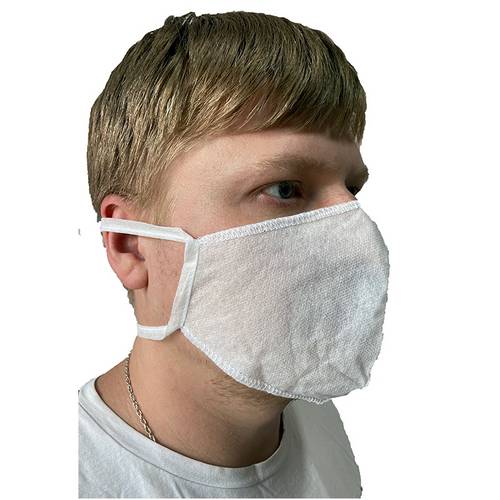 Маска защитная одноразовая из спанбонда на завязках /20/ 63790 Маска защитная одноразовая из спанбонда на завязках /20/ 63790