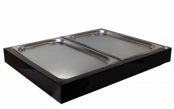 Диспенсер для гастроемкости серия RD2 прямая материал композит GN1/1-2 (цвет черный)