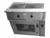 Плита электрическая 2-конф. ТулаТоргТехника ПЭ-0,24М с жарочным шкафом 3Ф