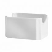 Емкость для пакетиков сахара H=55 L=103 B=68мм «Монако» White Steelite 9001 C389 /1/12/ Емкость для пакетиков сахара H=55 L=103 B=68мм «Монако» White Steelite 9001 C389 /1/12/