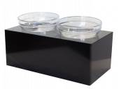 Подставка для салатниц серия RD2 композит 450х230х180 цвет черный