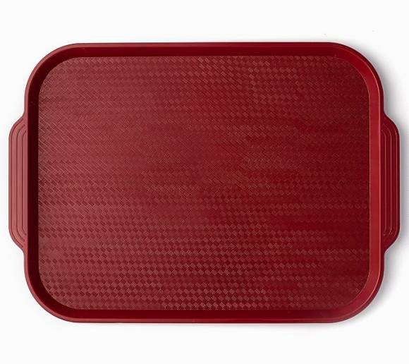 Поднос прямоугольный 45x34,5см темно-красный поверхность классик (416) MGprof 1730 Поднос прямоугольный 45x34,5см темно-красный поверхность классик (416) MGprof 1730