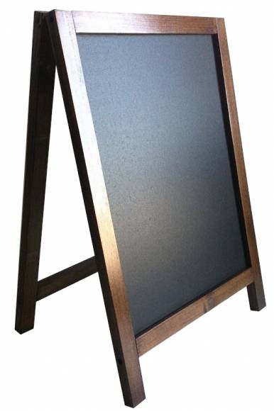 Штендер 850мм барный меловой односторонний, деревянная рама A1085 8450. Штендер 850мм барный меловой односторонний, деревянная рама A1085 8450.