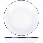 Тарелка глубокая D=230мм металл ProHotel белая эмаль 401/24 3012755 Тарелка глубокая D=230мм металл ProHotel белая эмаль 401/24 3012755