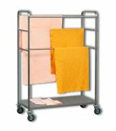 Тележка-вешало для прачечной ТП32 ОЛДАК металлич. полка