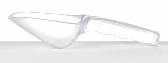 Совок для сыпучих продуктов 180г пластик прозрачный Р-040