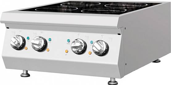 Плита стеклокерамическая 4 зоны нагрева серия 650 Kocateq 1M0PEVTR 3Ф 6755