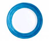 Тарелка d=235 мм синий край Браш H3607 40582 /6/ Тарелка d=235 мм синий край Браш H3607 40582 /6/