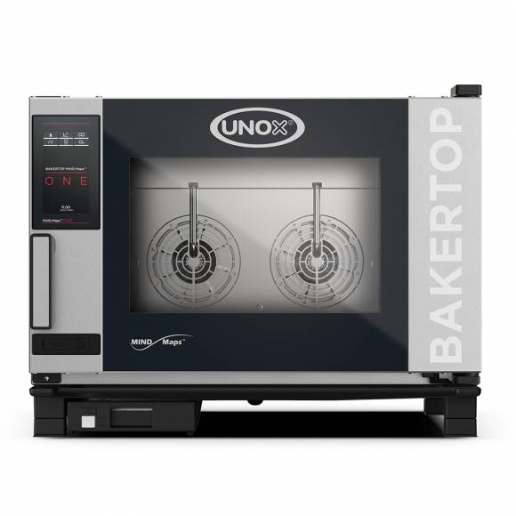 Пароконвектомат Unox (BakerTop MIND.maps) XEBC-04EU-E1LM 4 уровн. 600х400 петли справа Пароконвектомат Unox (BakerTop MIND.maps) XEBC-04EU-E1LM 4 уровн. 600х400 петли справа