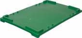 Крышка к ящику 600*400*20 мм. сплошная зеленая /1/200/